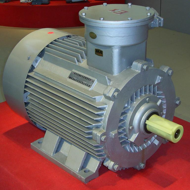 YE3-355L-4防爆电机45°角实拍